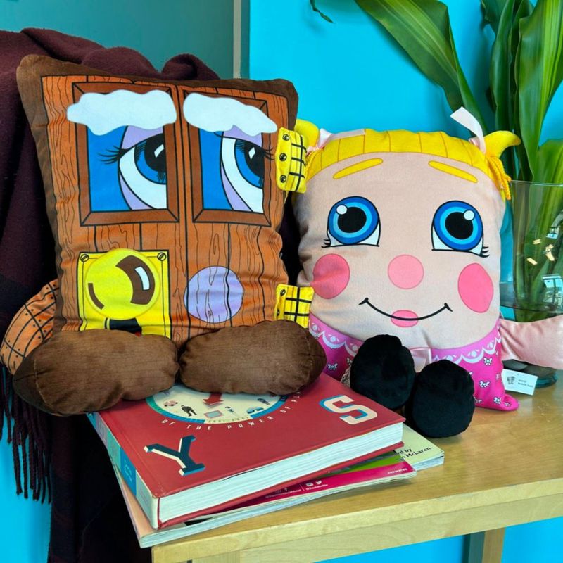 Peluche Almohada Sweetie Pie Dreams 80s Nostálgico