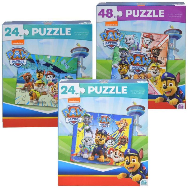 Rompecabezas Paw Patrol 24 piezas (edades 3‑5) – Paquete