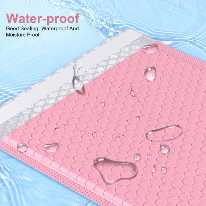 Sobre con burbujas zigmailer 20 x 25 cm rosa – paquete de 25