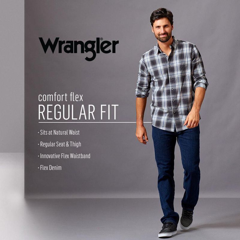 Jeans Wrangler Authentics 38W x 30L Pizarra