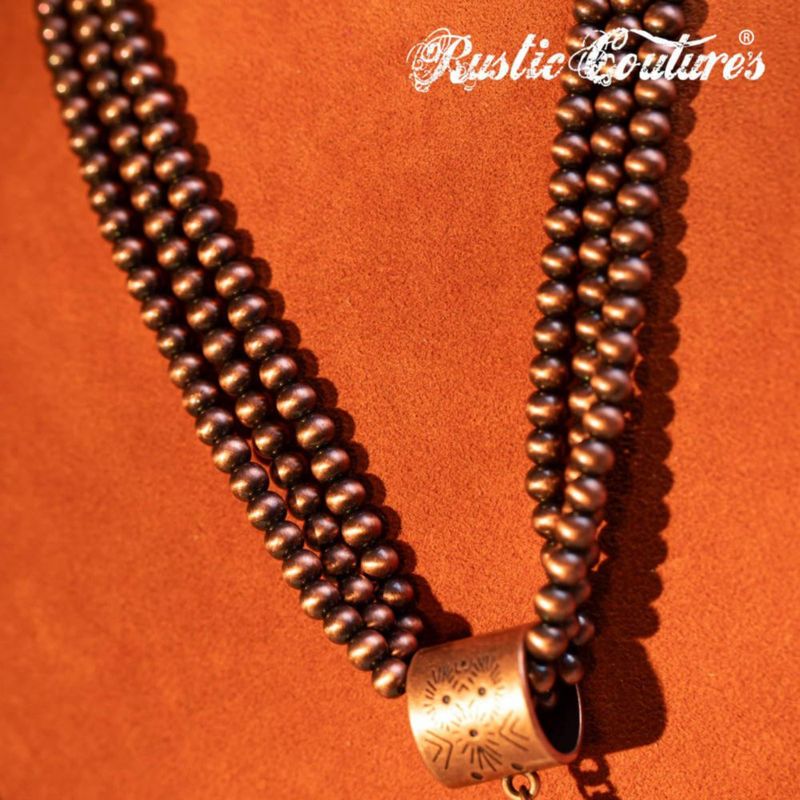 Conjunto de joyería Montana West – Collar de turquesa y pendientes colgantes