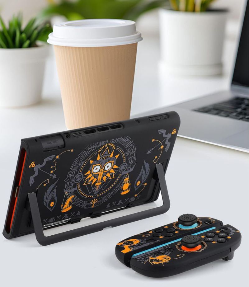 Funda delgada de PC ITONGGUYUKI para Switch 2 + Cubiertas Joy‑Con