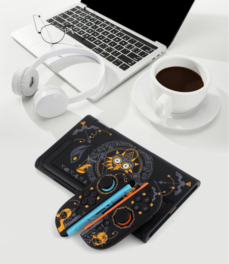 Funda delgada de PC ITONGGUYUKI para Switch 2 + Cubiertas Joy‑Con