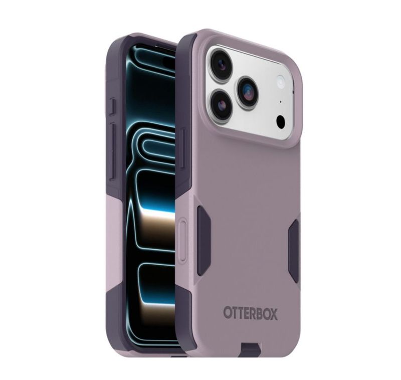 Funda OtterBox iPhone 18/17 Pro Serie Commuter Púrpura