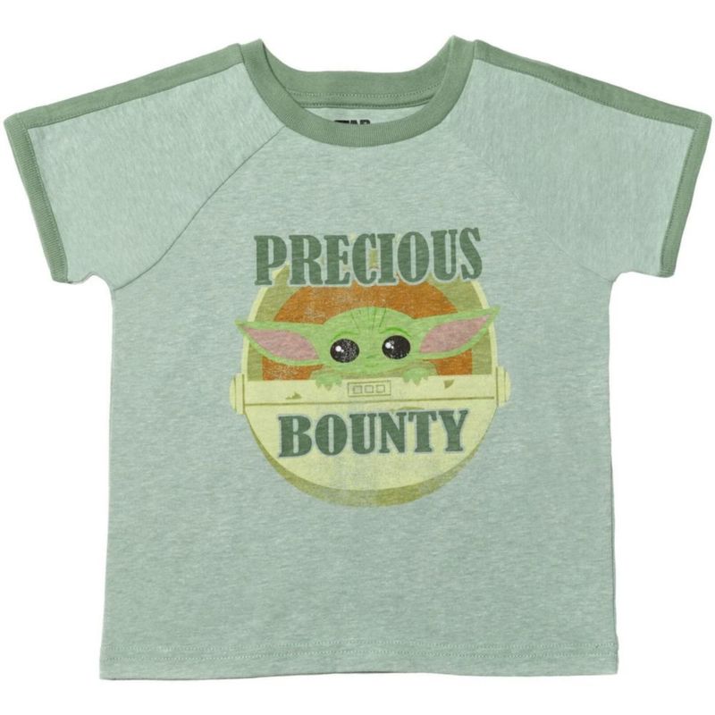 Conjunto STAR WARS Grogu gris verde para niños pequeños talla 6