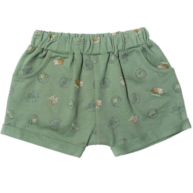 Conjunto STAR WARS Grogu gris verde para niños pequeños talla 6