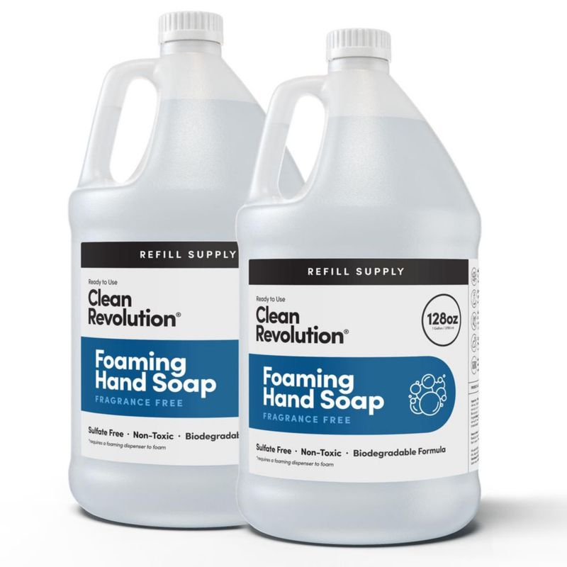 Jabón de Manos Clean Revolution 38 L Sin Fragancia (Pack de 2)