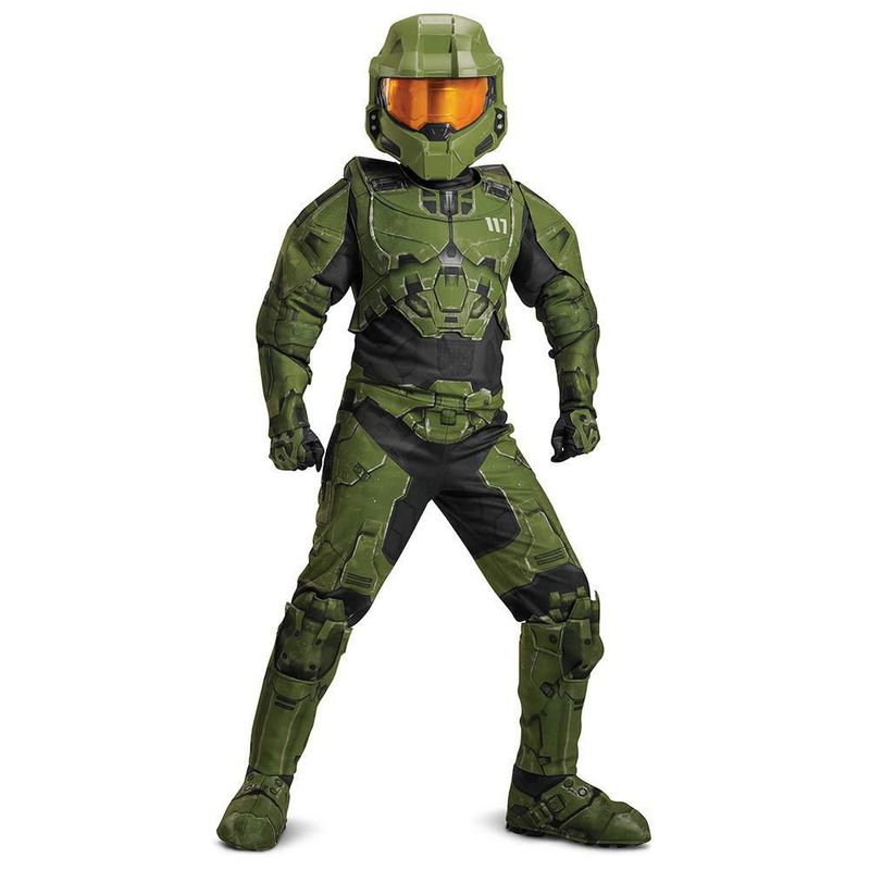 Disfraz Halo Master Chief Verde y Negro