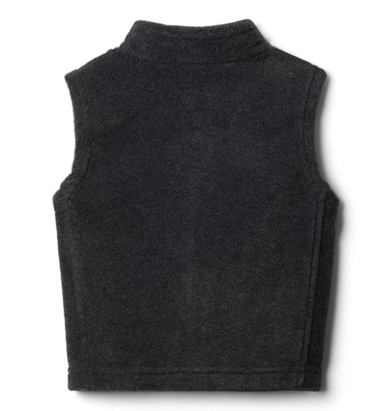 Chaleco de forro polar Columbia 3T gris carbón jaspeado