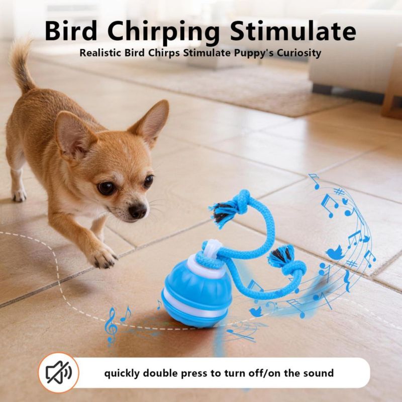 Juguete Interactivo para Perro KiwiLove Recargable USB‑C