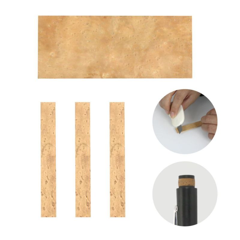 Kit de Reemplazo de Corcho para Clarinete Danchet con Pegamento Grasa Cuchillo y Cinta