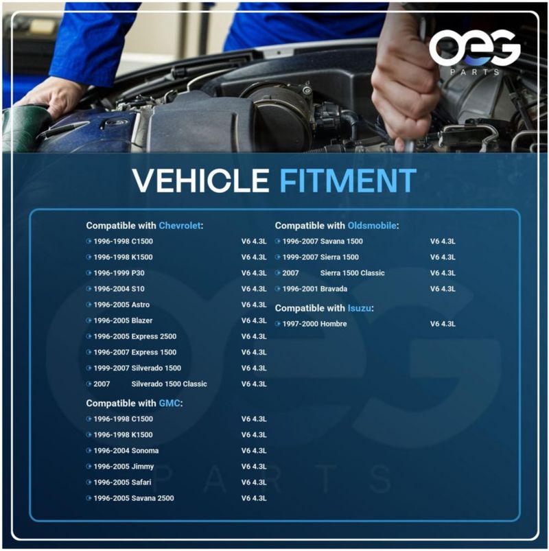 Distribuidor Parts Player para Oldsmobile 4.3L 96‑01