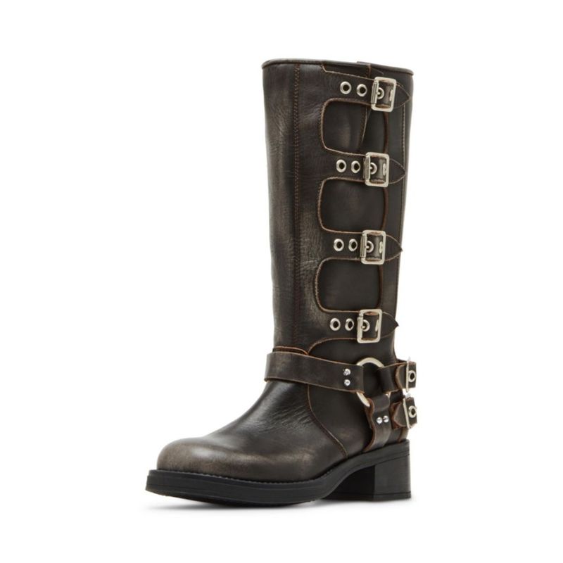 Bota Steve Madden Rocky 9.5 Marrón Desgastado