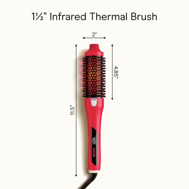 Cepillo de Pelo Conair 38 cm Infrarrojo Térmico Color Bayas