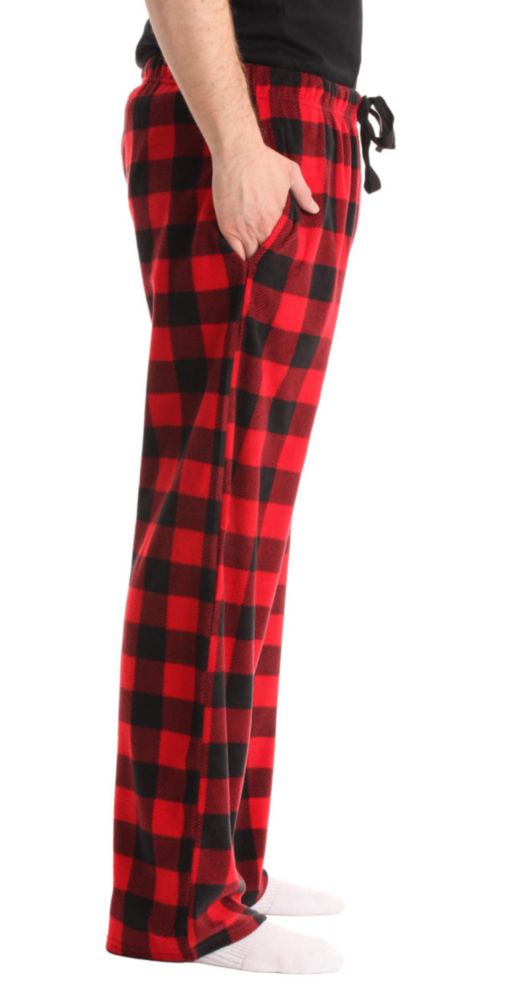 Pantalones de pijama #followme Mediano Rojo con Cuadro de Búfalo