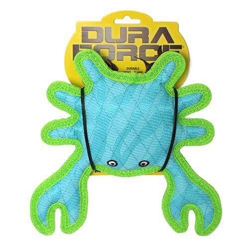 Juguete de Peluche Ultra Duradero DURA FORCE Cangrejo para Perro