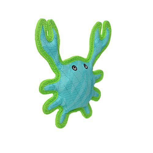 Juguete de Peluche Ultra Duradero DURA FORCE Cangrejo para Perro