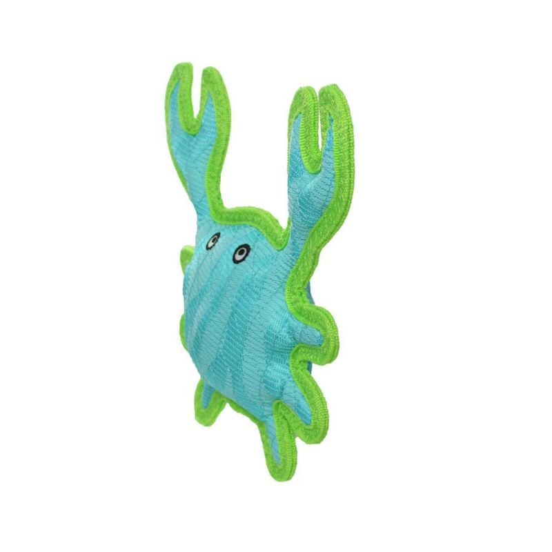 Juguete de Peluche Ultra Duradero DURA FORCE Cangrejo para Perro
