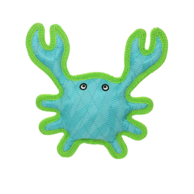 Juguete de Peluche Ultra Duradero DURA FORCE Cangrejo para Perro
