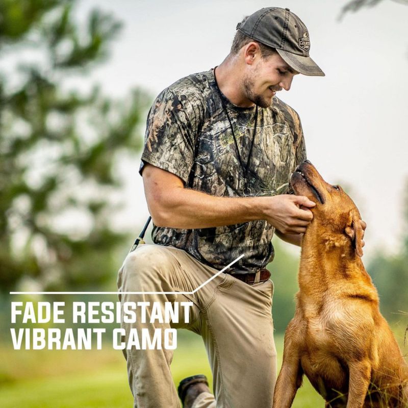 Camiseta de Caza Mossy Oak Performance Stretch con Tecnología de Enfriamiento