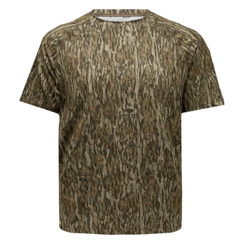 Camiseta de Caza Mossy Oak Performance Stretch con Tecnología de Enfriamiento