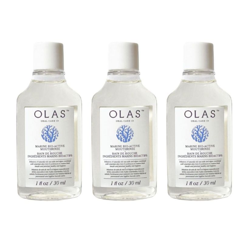 Enjuague Bucal Olas Sin Alcohol 30 ml (3 Unidades)