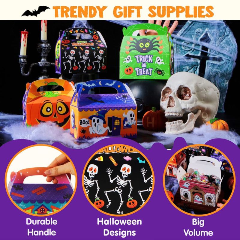 Cajas de golosinas JOYIN 36 uds 14x8x14 cm para fiesta de Halloween