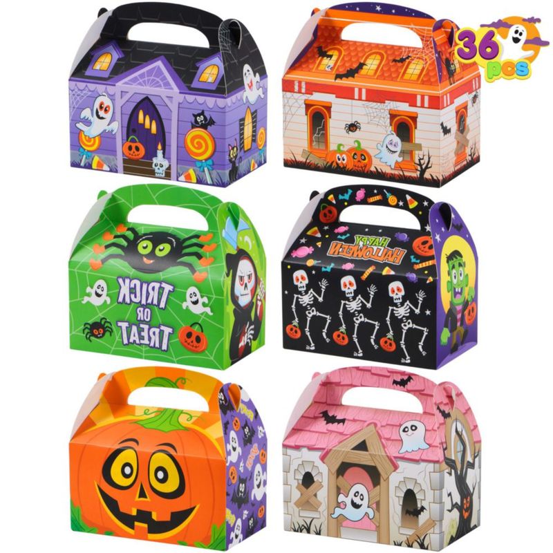 Cajas de golosinas JOYIN 36 uds 14x8x14 cm para fiesta de Halloween