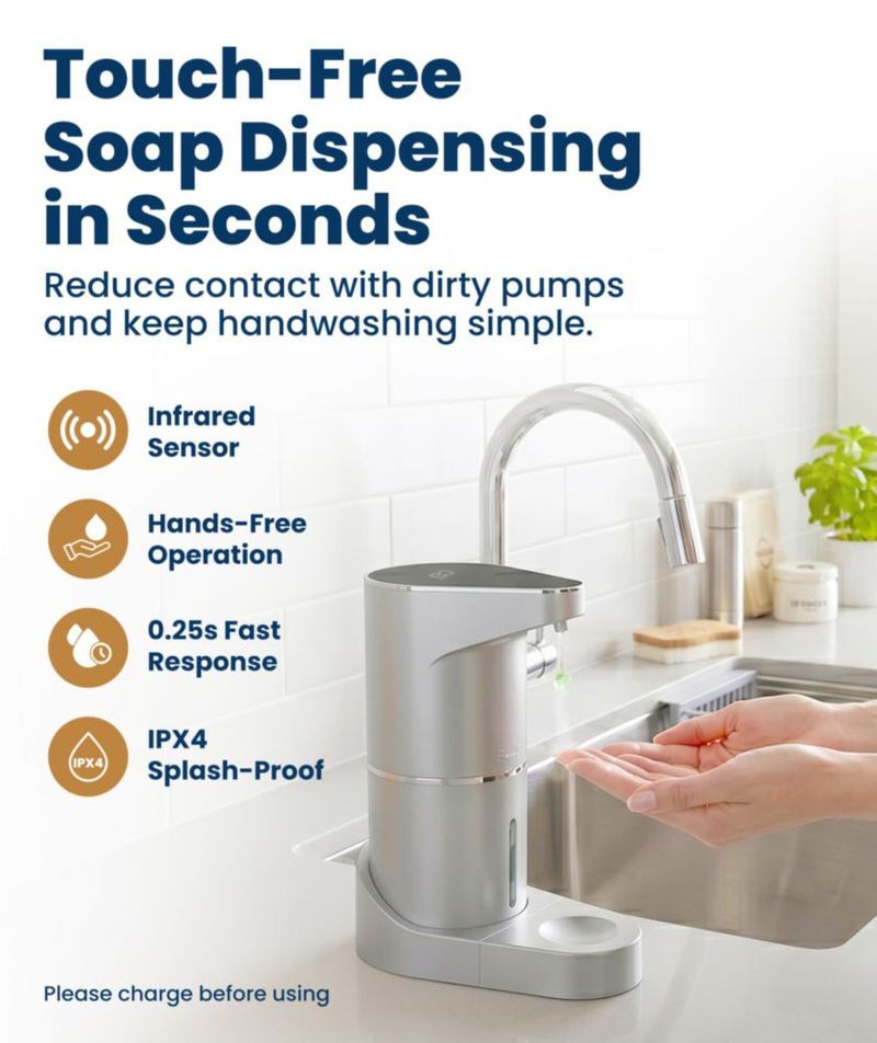 Dispensador de Jabón Everlasting Comfort 350 ml Sin Contacto