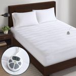 Cubre colchón calefactable Serta Full lavable de 15 cm de profundidad