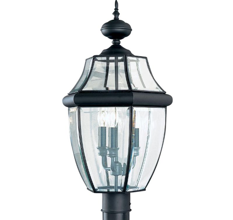 Farol de Poste Generation Lighting 61 cm Negro