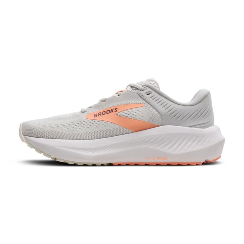 Zapatilla de running Brooks Anthem 8 blanco/antártida/durazno talla 7 (mediana)