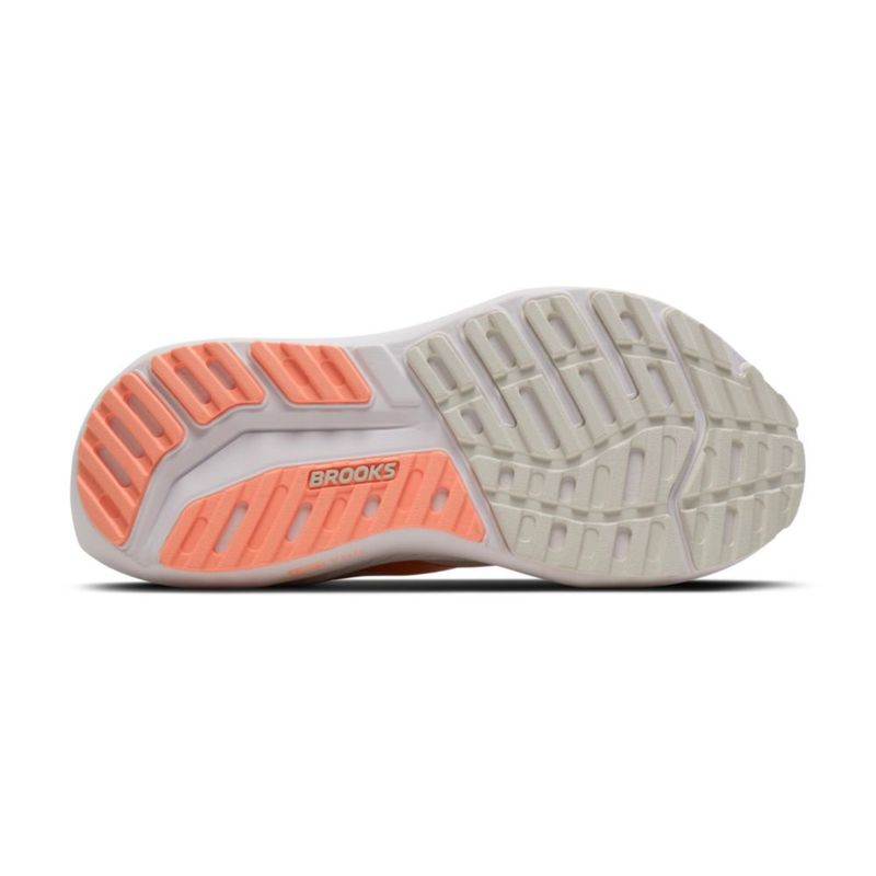 Zapatilla de running Brooks Anthem 8 blanco/antártida/durazno talla 7 (mediana)