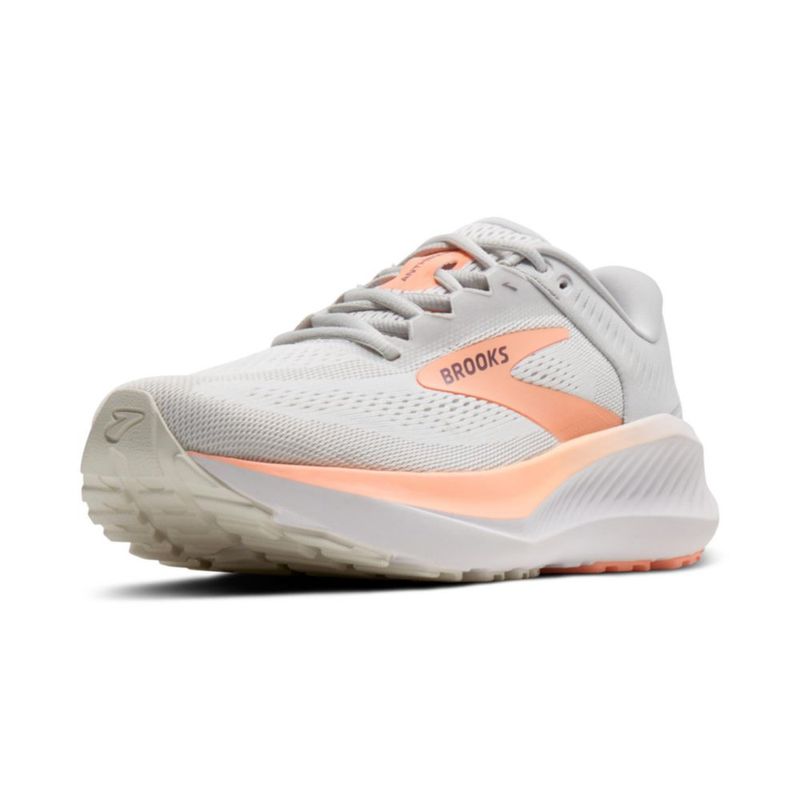 Zapatilla de running Brooks Anthem 8 blanco/antártida/durazno talla 7 (mediana)