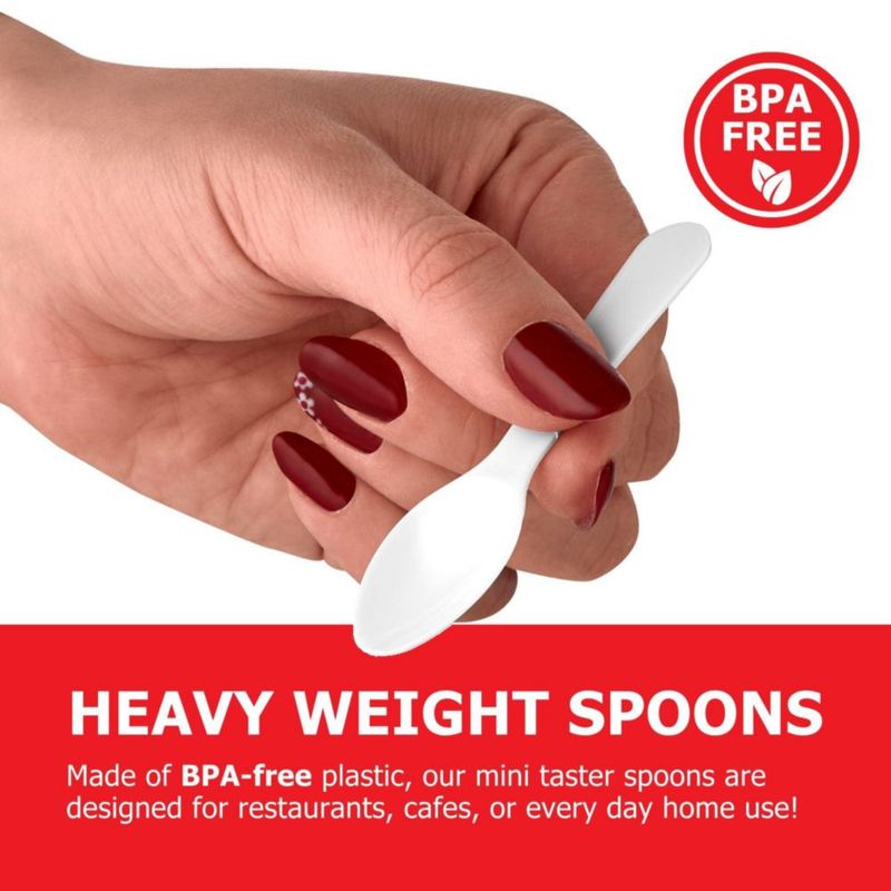 Cucharas desechables Stock Your Home 76 cm paquete de 400