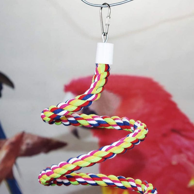 Cuerda elástica Petsvv de Bird Toy para pájaros pequeños