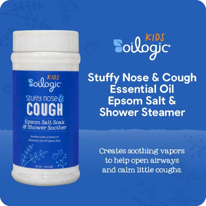 Aceite de Baño Oilogic 425 g para Congestión Nasal y Tos en Niños