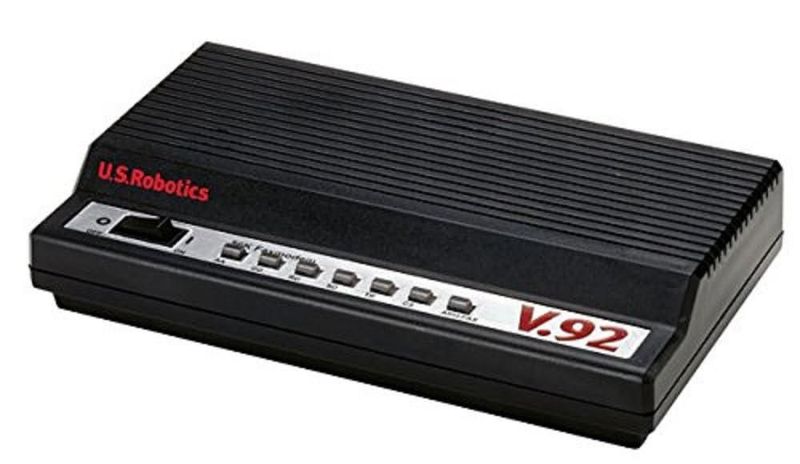 Módem USRobotics V.92 USR5686E 56K con Fax