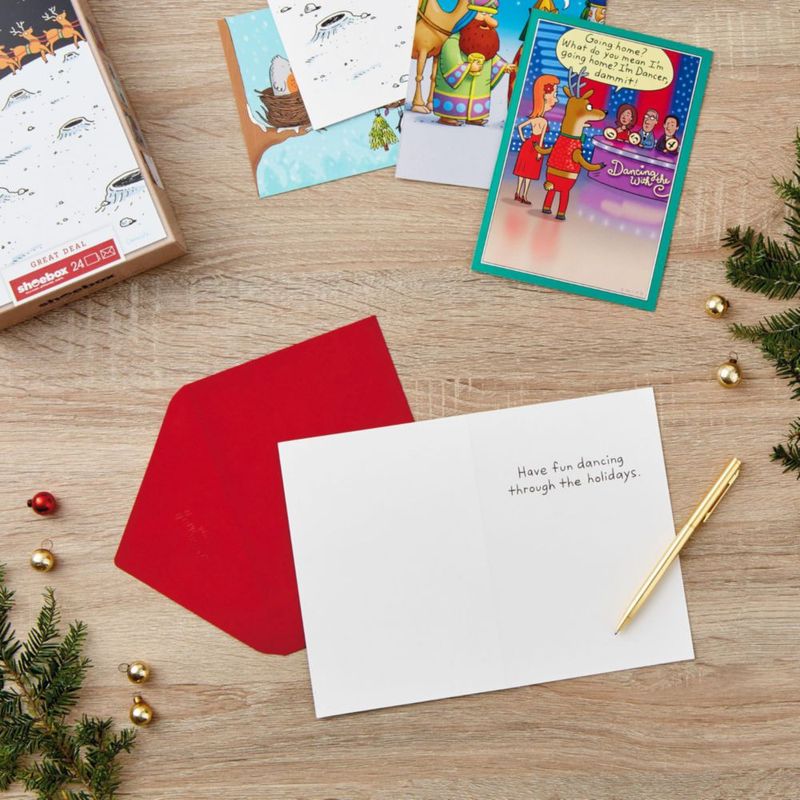 Tarjetas de Navidad Hallmark 24 unidades - Divertidas y variadas
