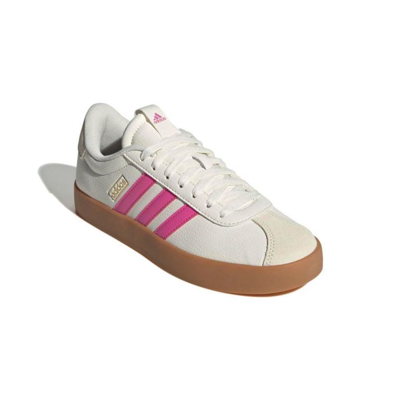 Zapatillas adidas VL Court 3.0 Blanco/Magenta/Oro 11