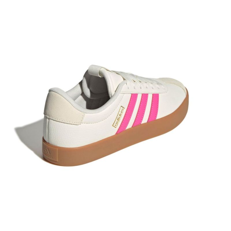 Zapatillas adidas VL Court 3.0 Blanco/Magenta/Oro 11