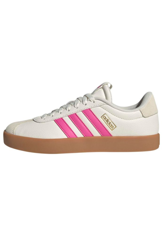 Zapatillas adidas VL Court 3.0 Blanco/Magenta/Oro 11
