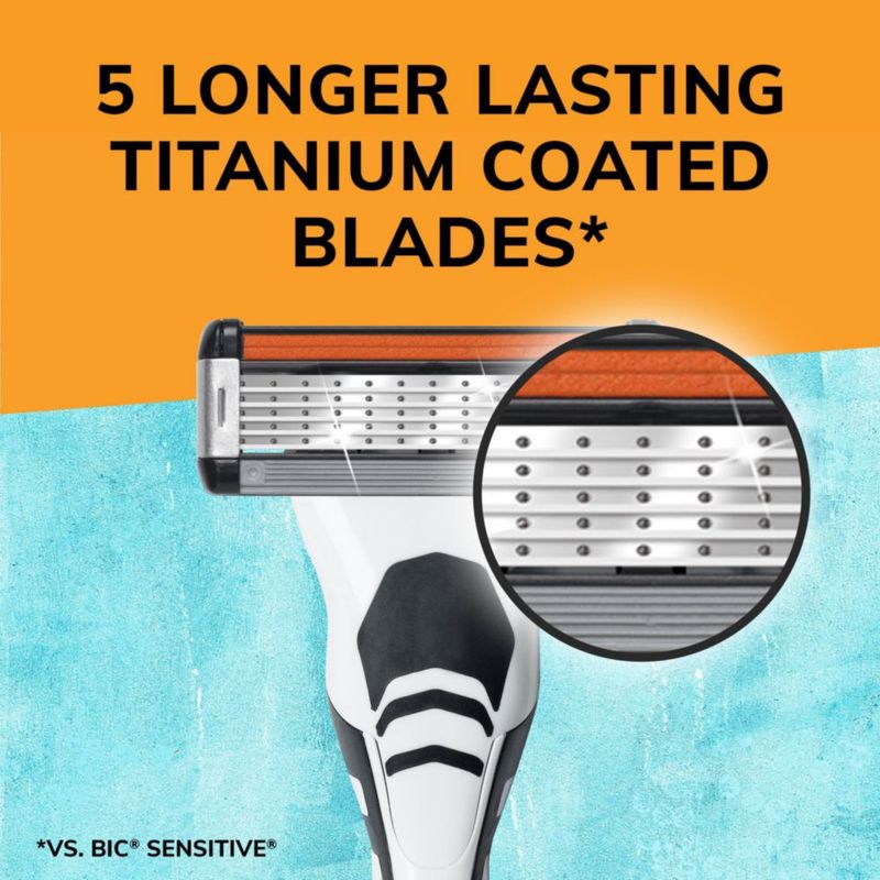 Razors BIC Flex 5 recargable para hombre 1 mango y 7 cartuchos