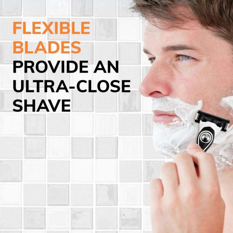 Razors BIC Flex 5 recargable para hombre 1 mango y 7 cartuchos