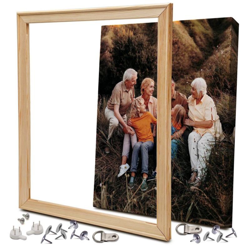 Barras de bastidor para lienzo ARTIQO 41 × 51 cm Marco de madera