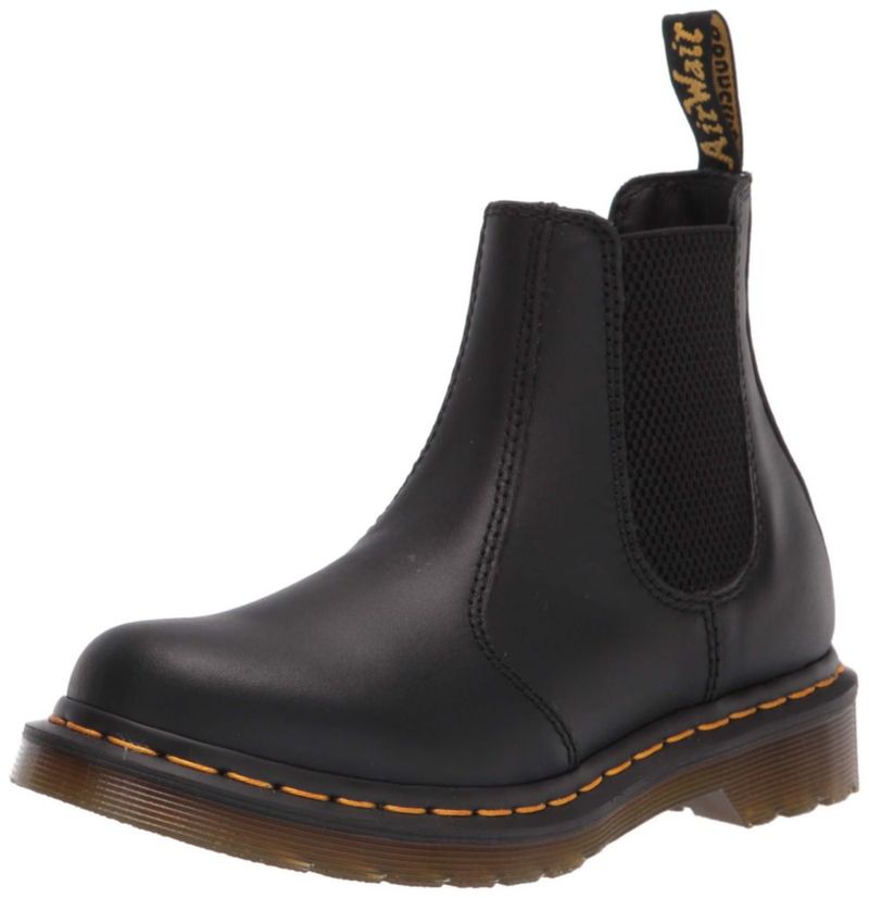 Bota Dr. Martens Chelsea para Mujer Negra de Cuero Nappa Talla 10