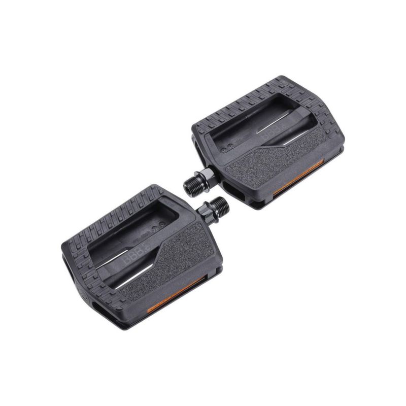 Pedal plano negro 80 × 100 mm EasyBase 2.0 BBB