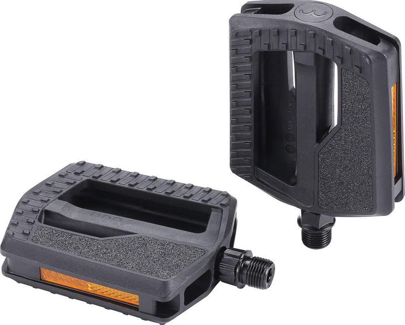 Pedal plano negro 80 × 100 mm EasyBase 2.0 BBB