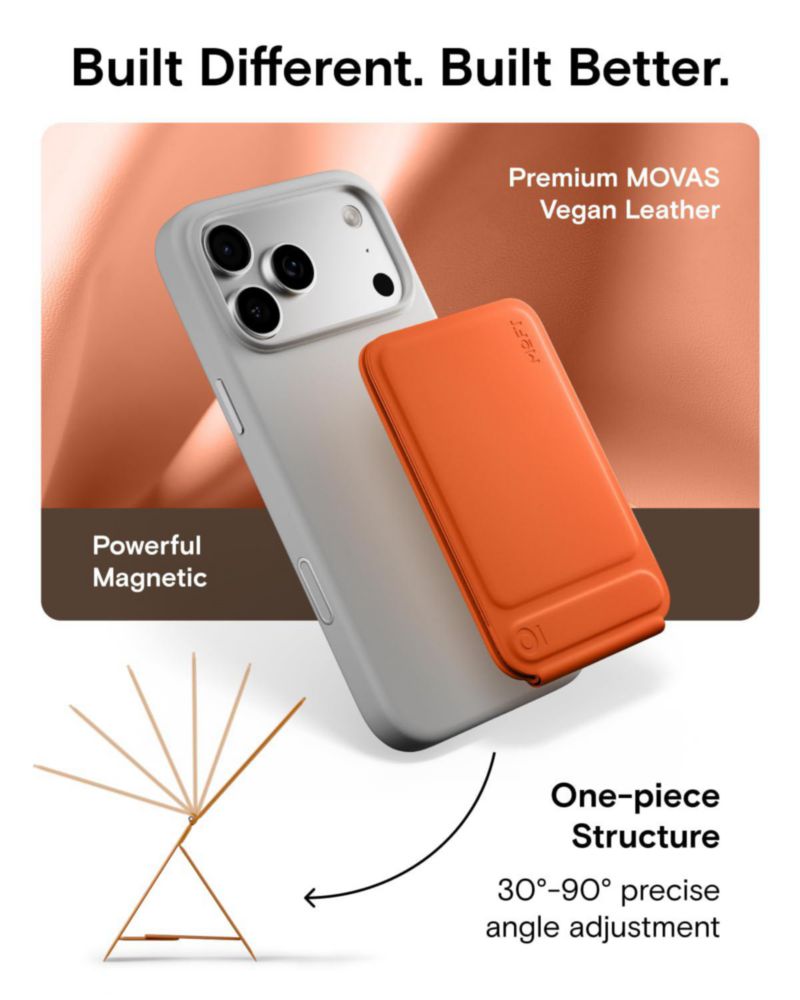 Cartera Trípode MOFT AERA Mini con Soporte NFC