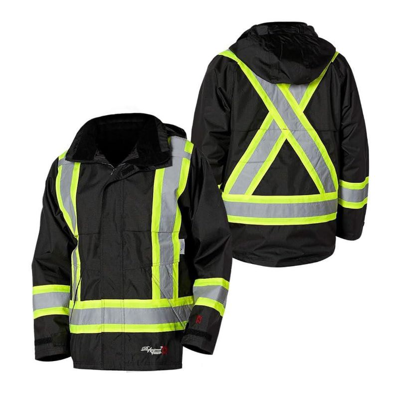 Abrigo Viking Journeyman FR Ripstop Negro XXL